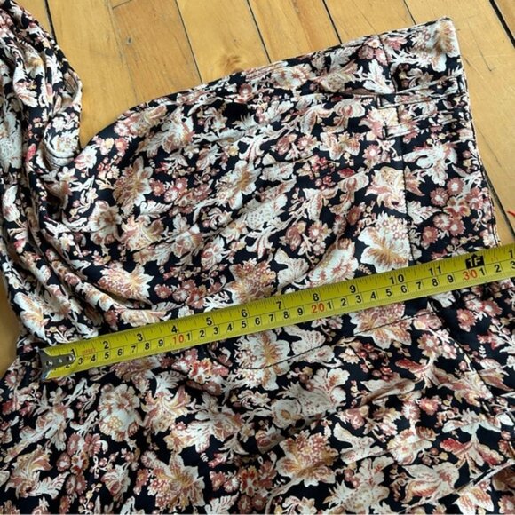 Anthropologie Diandra Pleated Floral Jogger Pants - Picture 12 of 13